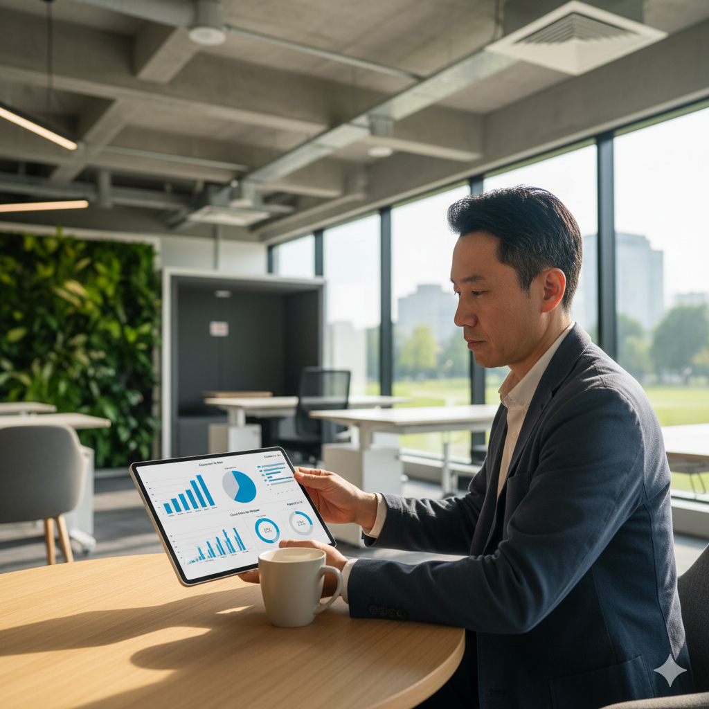 flex office vu par un daf