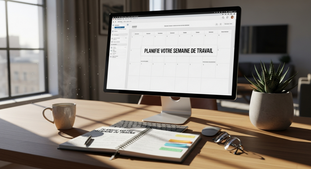 Planifie Votre Semaine de Travail