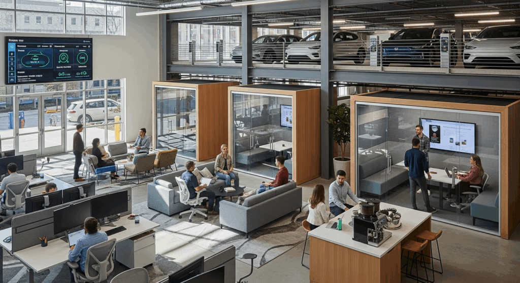 gestion de parking et flex office