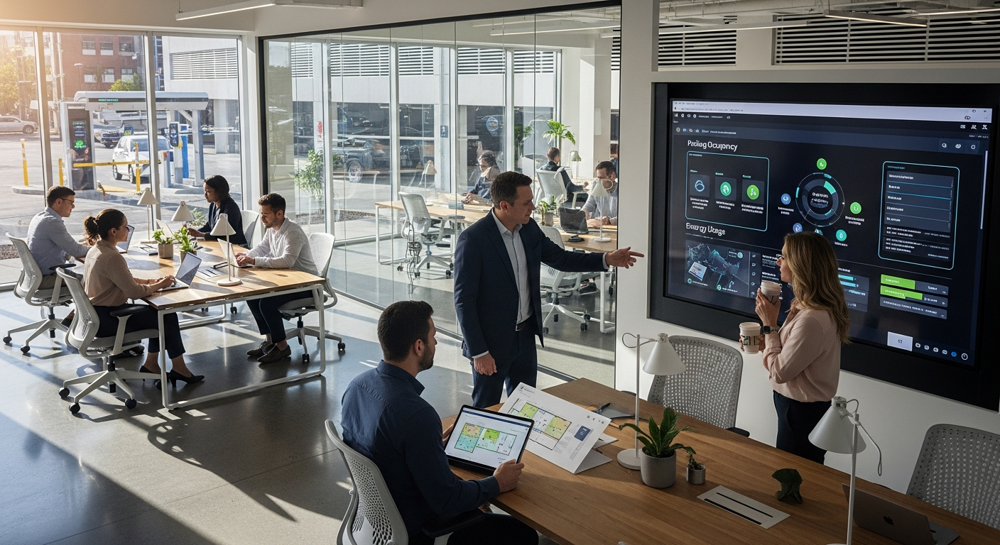 logiciel flex office parking